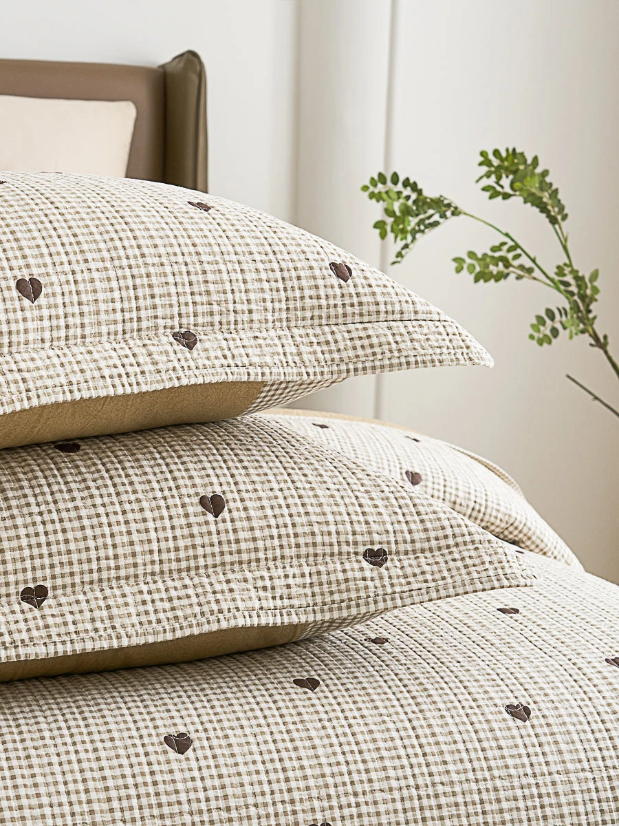 Cavani Pattern Cotton Quilt Set 4 Cavani Pattern Cotton Quilt Set - Image 2