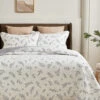 Joanny Floral Cotton Quilt Set -qbedding store DSC02100
