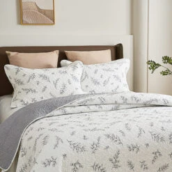 Joanny Floral Cotton Quilt Set 17 Joanny Floral Cotton Quilt Set -qbedding store DSC02103