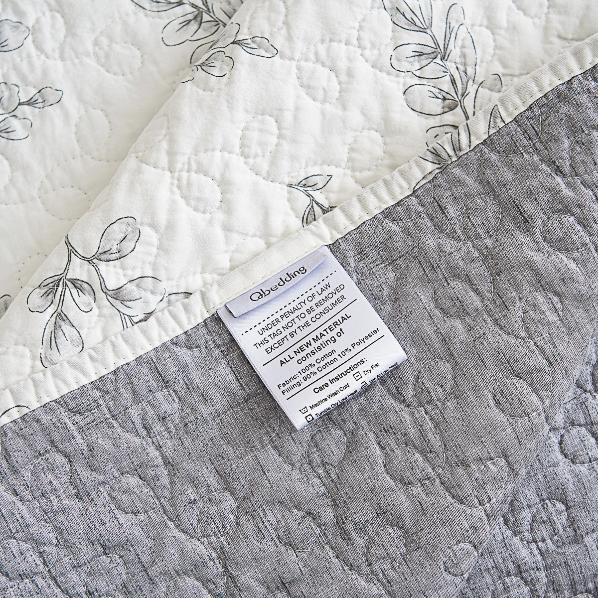 Joanny Floral Cotton Quilt Set 12 Joanny Floral Cotton Quilt Set - Image 10