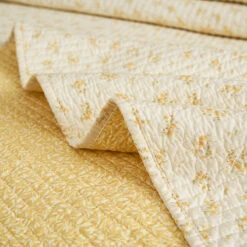 Belle Floral Cotton Quilt Set -qbedding store DSC02125