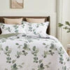 Kaman Floral Cotton Quilt Set -qbedding store DSC02129