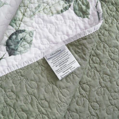 Kaman Floral Cotton Quilt Set -qbedding store DSC02136