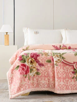 Amaya Ultra Soft Fleece Winter Blanket (Queen Size)