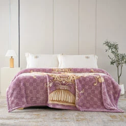 Lavena Ultra Soft Fleece Winter Blanket (Queen Size) -qbedding store DSC02549