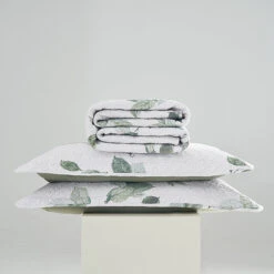 Kaman Floral Cotton Quilt Set -qbedding store DSC03116