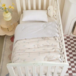 Happy Alpaca Cotton Knitted All Season Comforter -qbedding store DSC04000