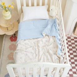 Happy Alpaca Cotton Knitted Light Comforter -qbedding store DSC04031