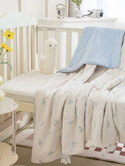 Happy Alpaca Cotton Knitted Light Comforter