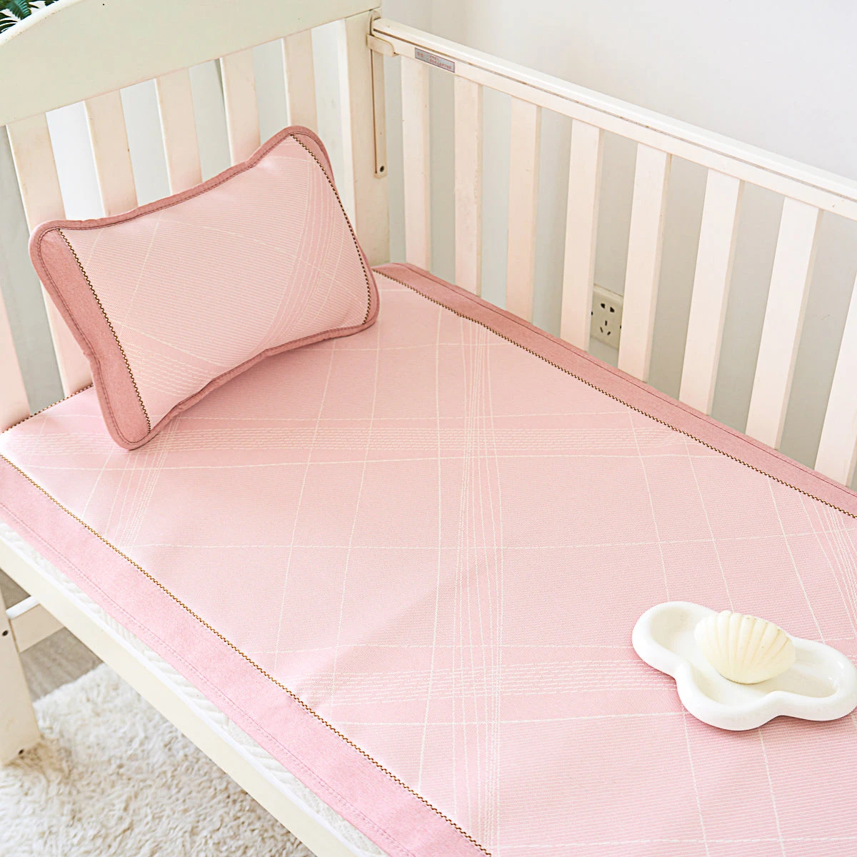 Baby Pink Bing Si Summer Mattress Topper Set 8 Baby Pink Bing Si Summer Mattress Topper Set - Image 6