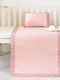 Baby Pink Bing Si Summer Mattress Topper Set
