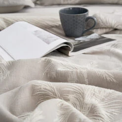 Cotton Jacquard Soybean Fiber Light Comforter Set -qbedding store DSC04135