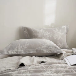 Cotton Jacquard Soybean Fiber Light Comforter Set -qbedding store DSC04155