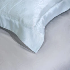 Floating Blue Tencel™ Jacquard Pillow Sham X2P -qbedding store DSC04730 6f80f254 81ec 4f8f 8160 4dfa2d3af6d8
