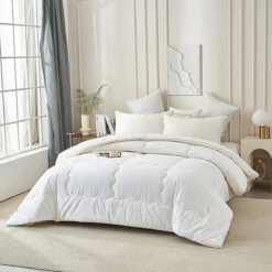 Luxe Soybean Fiber Winter Duvet Insert 15 Luxe Soybean Fiber Winter Duvet Insert -qbedding store DSC04760