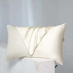 Lily White Tencel™ Pillow Sham X2P -qbedding store DSC04860