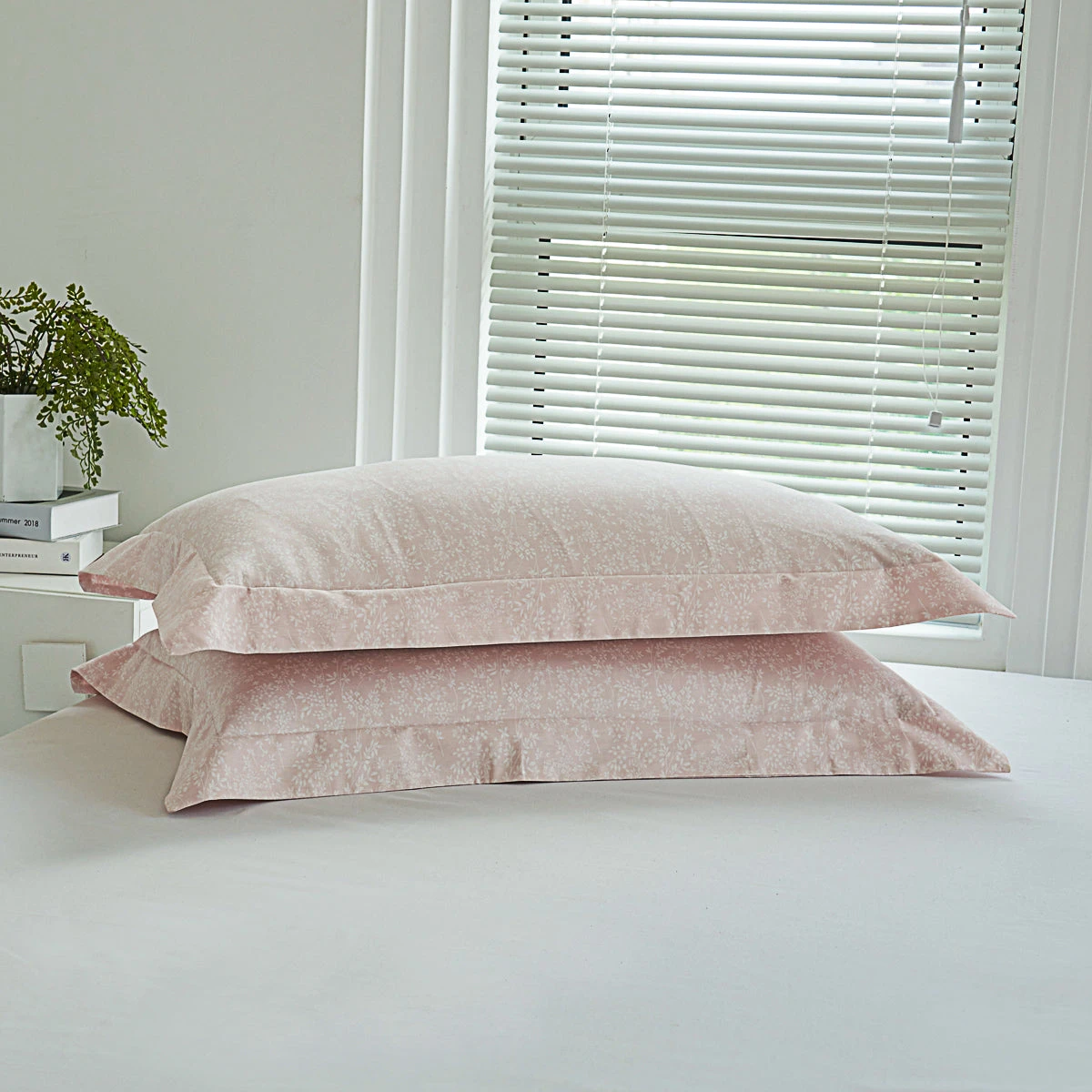 Kai Jade Pink Cotton Standard Pillow Sham X2p 5 Kai Jade Pink Cotton Standard Pillow Sham X2p - Image 3