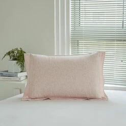 Kai Jade Pink Cotton Standard Pillow Sham X2p 9 Kai Jade Pink Cotton Standard Pillow Sham X2p -qbedding store DSC05260