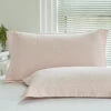 Kai Jade Pink Cotton Standard Pillow Sham X2p -qbedding store DSC05261