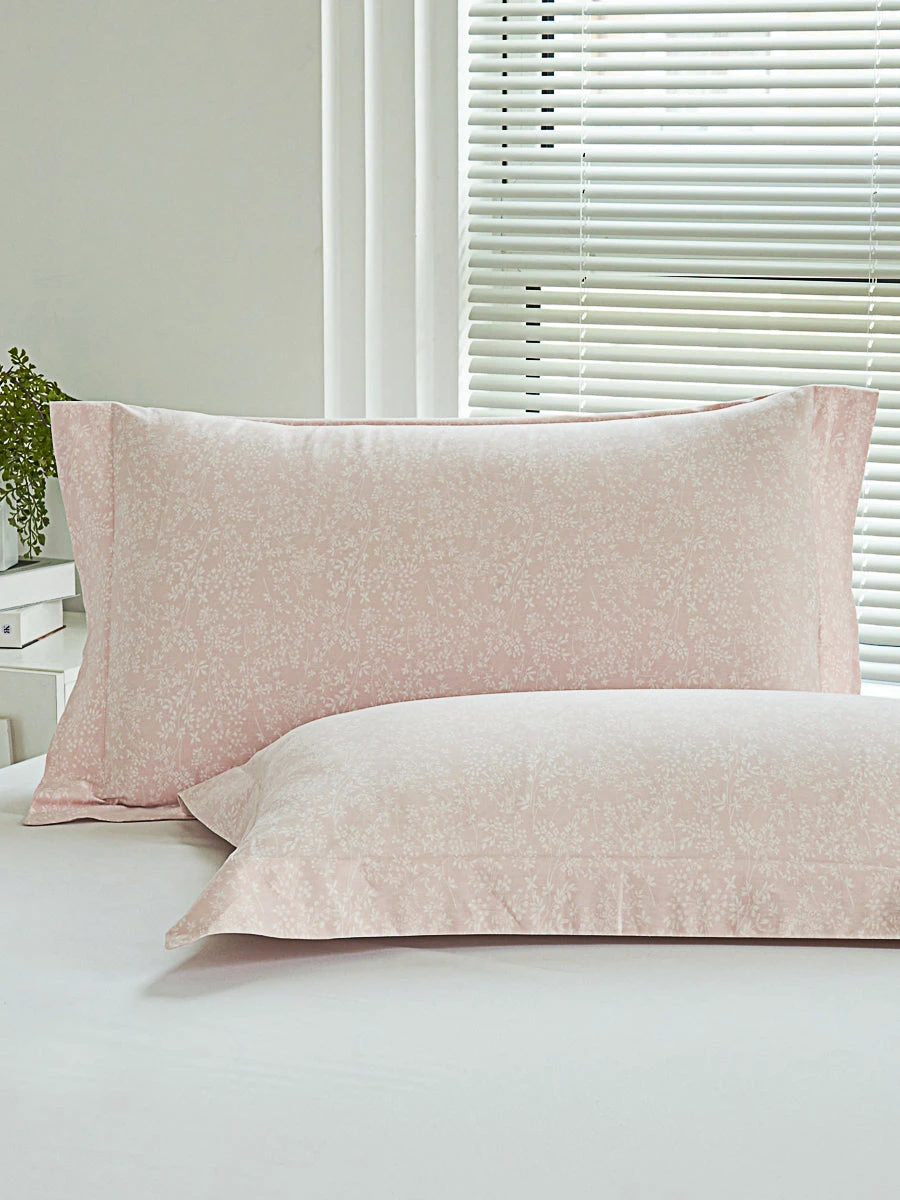 Kai Jade Pink Cotton Standard Pillow Sham X2p 3 Kai Jade Pink Cotton Standard Pillow Sham X2p