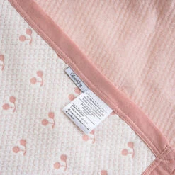 Cherry Pure Cotton Baby Blanket -qbedding store DSC05643