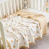 Pumpkin Pure Cotton Baby Blanket -qbedding store DSC05651