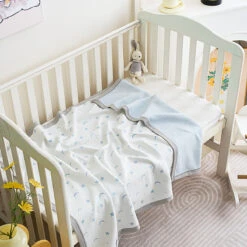 Star Pure Cotton Baby Blanket 14 Star Pure Cotton Baby Blanket -qbedding store DSC05667 cbdd15f4 f32b 4d9b 8dcd 348249a95b16