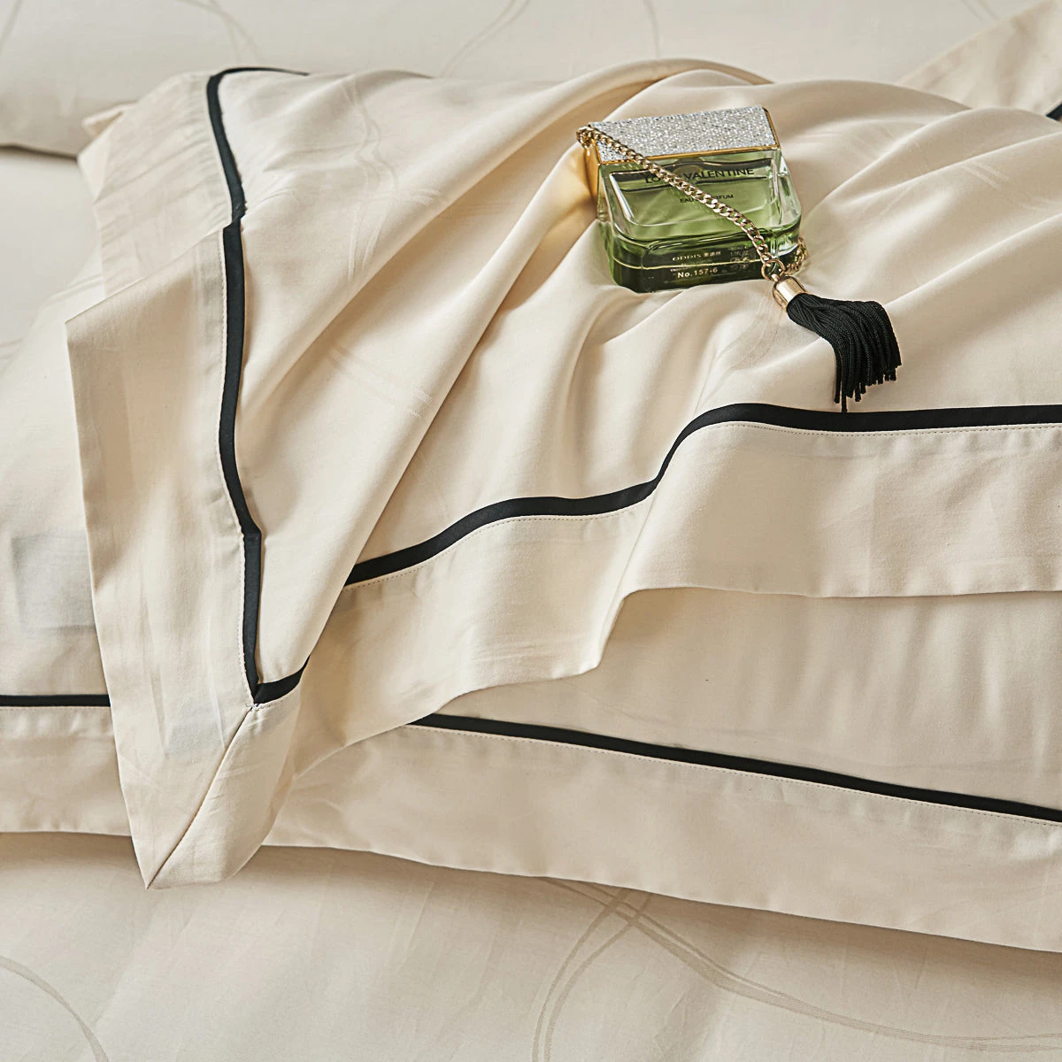 Memos Jacquard Premium Cotton Fitted Sheet Set 13 Memos Jacquard Premium Cotton Fitted Sheet Set - Image 11