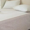 Pai Breeze Apricot Cotton Flat Sheet -qbedding store DSC06679