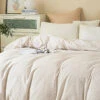 Pai Breeze Apricot Cotton Duvet Cover