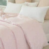 Kai Jade Pink Cotton Duvet Cover -qbedding store DSC06746