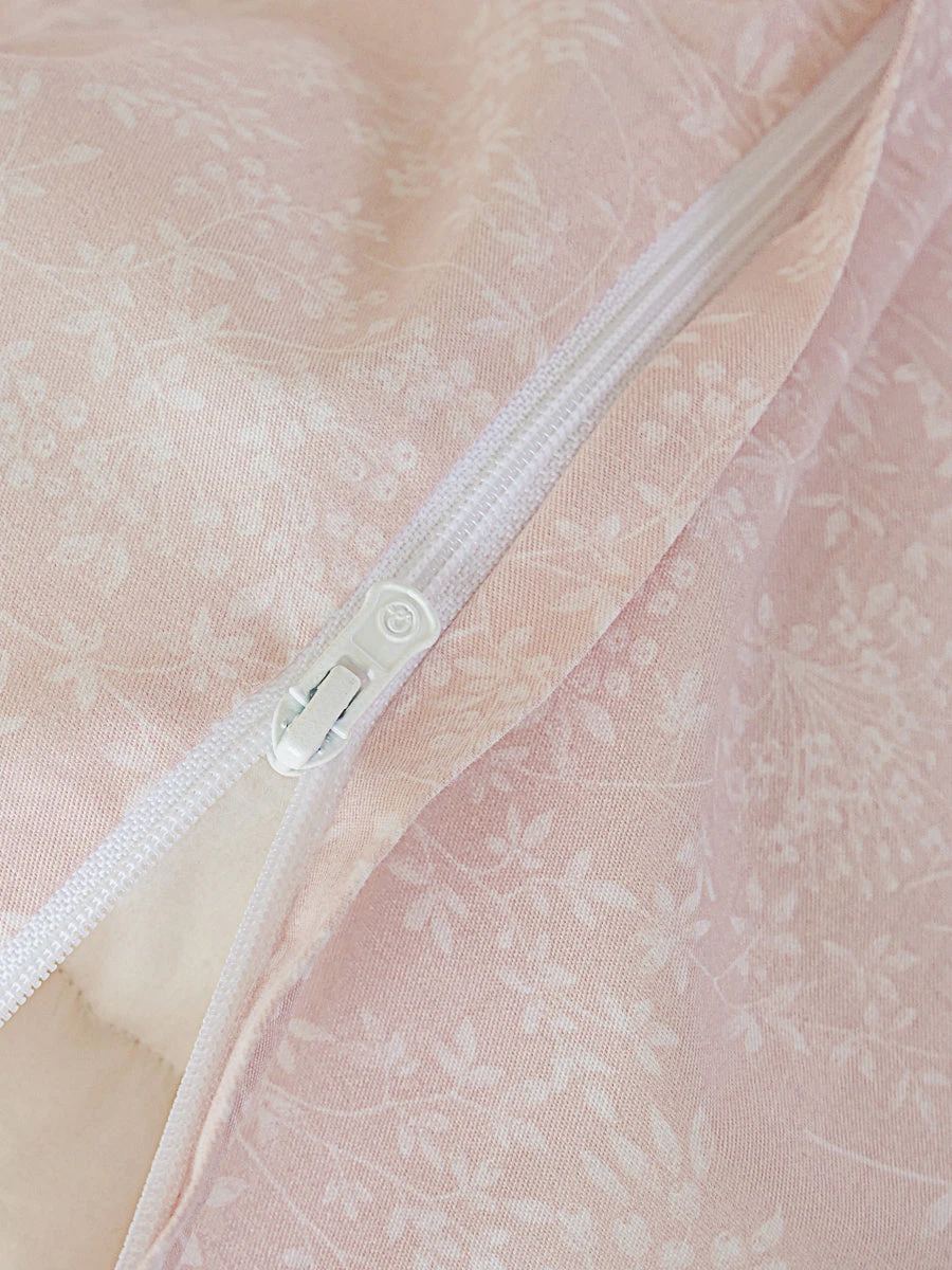 Kai Jade Pink Cotton Duvet Cover 4 Kai Jade Pink Cotton Duvet Cover - Image 2