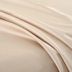 Coco Apricot Premium Cotton Flat Sheet -qbedding store DSC07858