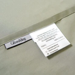 Sunny Green Premium Cotton Flat Sheet -qbedding store DSC07926