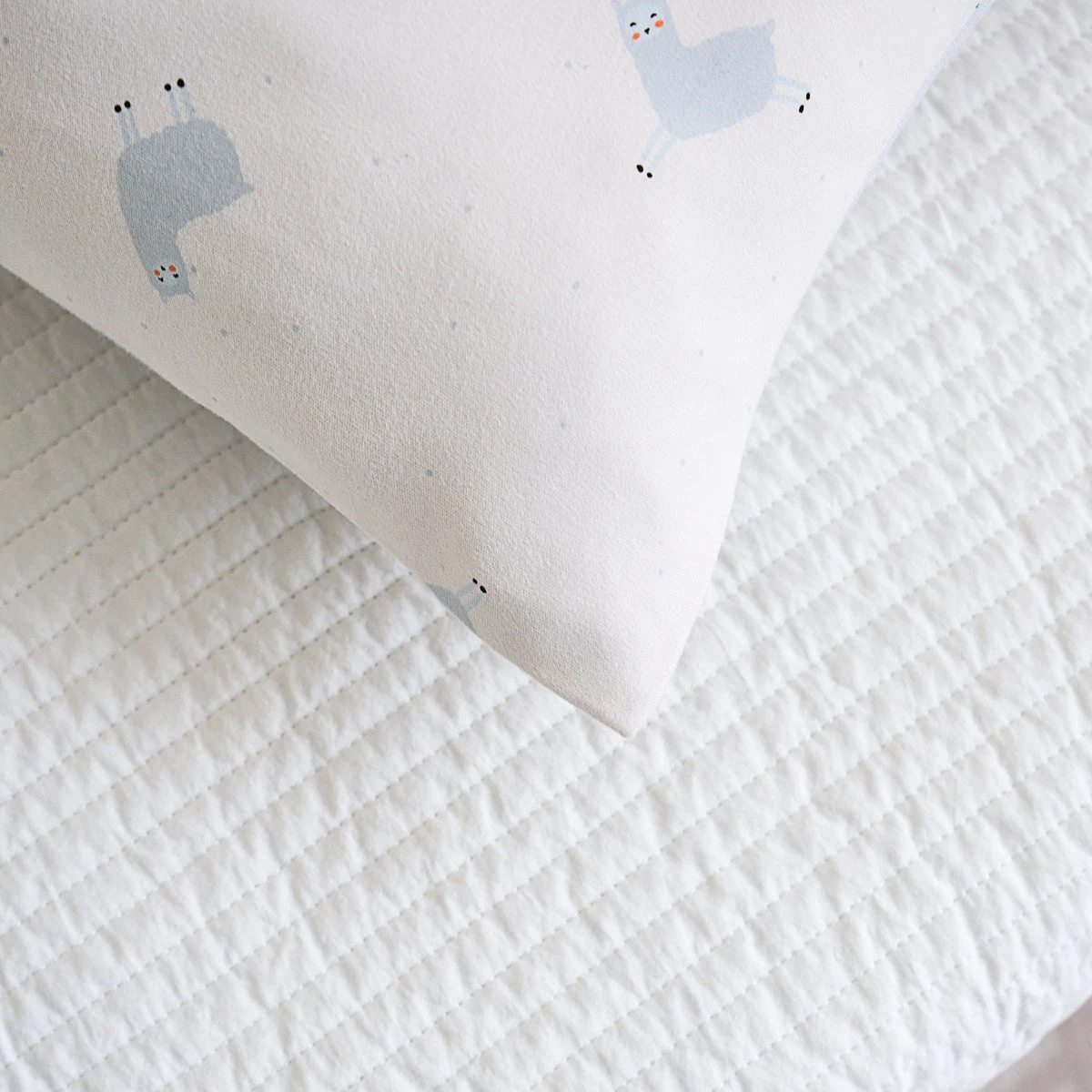 Happy Alpaca Cotton Knitted Pillow 8 Happy Alpaca Cotton Knitted Pillow - Image 6