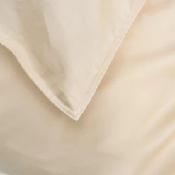 Harvest Gold Solid Color Premium Cotton Duvet Cover -qbedding store DSC9468