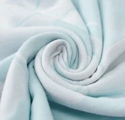 Elephant Cartoon Cotton Baby Blanket-Blue -qbedding store Elephant Cotton Baby Blanket 1