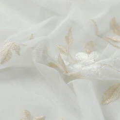 Emery Cottagecore Embroidered Sheer Curtain -qbedding store Emery Window Curtain 15