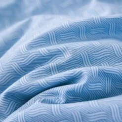 Gamma-Bluish Blue Pattern Cotton All Season Comforter -qbedding store Gamma Bluish Blue Cotton All Season Comforter 10
