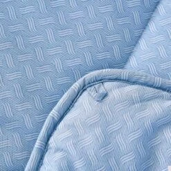 Gamma-Bluish Blue Pattern Cotton All Season Comforter -qbedding store Gamma Bluish Blue Cotton All Season Comforter 9