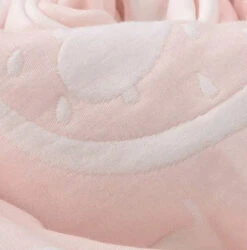 Giraffe Cartoon Cotton Baby Blanket-Pink -qbedding store Giraffe Cotton Baby Blanket 3