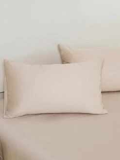 Coco Apricot Premium Cotton Standard Pillow Sham X2p