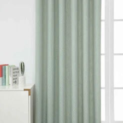 Leafy Land Pattern Polyester Curtain -qbedding store Leafy Land Pattern Polyester Curtain 4