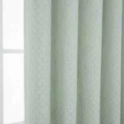 Leafy Land Pattern Polyester Curtain -qbedding store Leafy Land Pattern Polyester Curtain 8