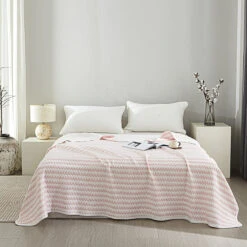 Agnes Cotton Throw Blanket -qbedding store MG 0791 2