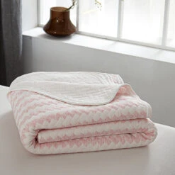 Agnes Cotton Throw Blanket -qbedding store MG 08131