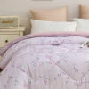 Miriam Floral TENCEL™ Lyocell All Season Comforter -qbedding store Miriam Tencel All Season Comforter 1