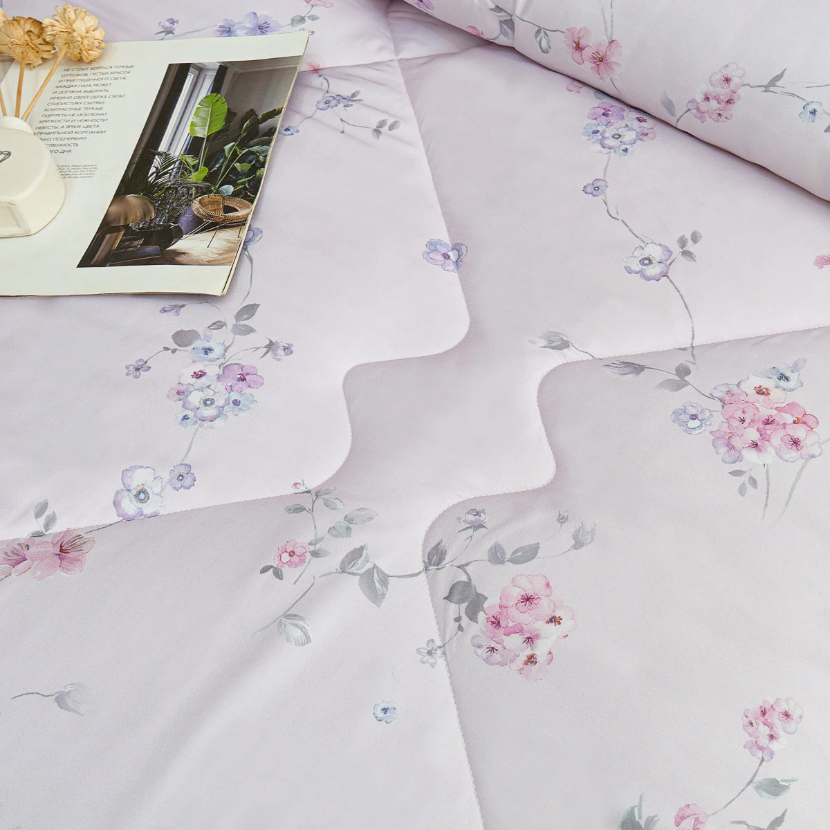 Miriam Floral TENCEL™ Lyocell All Season Comforter 10 Miriam Floral TENCEL™ Lyocell All Season Comforter - Image 8