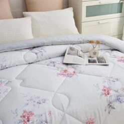 Noor Floral TENCEL™ Lyocell All Season Comforter 19 Noor Floral TENCEL™ Lyocell All Season Comforter -qbedding store Noor Tencel All Season Comforter 3