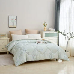 Orabe Floral TENCEL™ Lyocell All Season Comforter 17 Orabe Floral TENCEL™ Lyocell All Season Comforter -qbedding store Orabe Tencel All Season Comforter 2